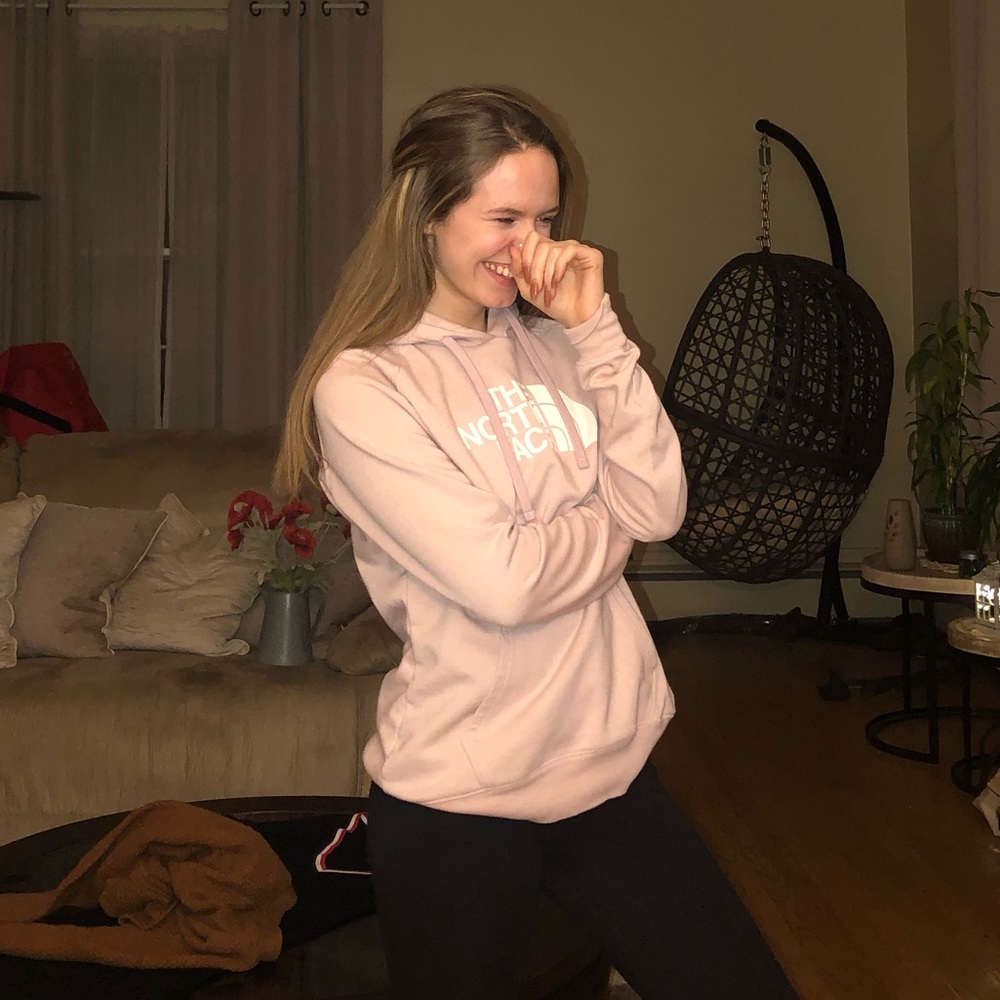 The North Face Pink Hoodie